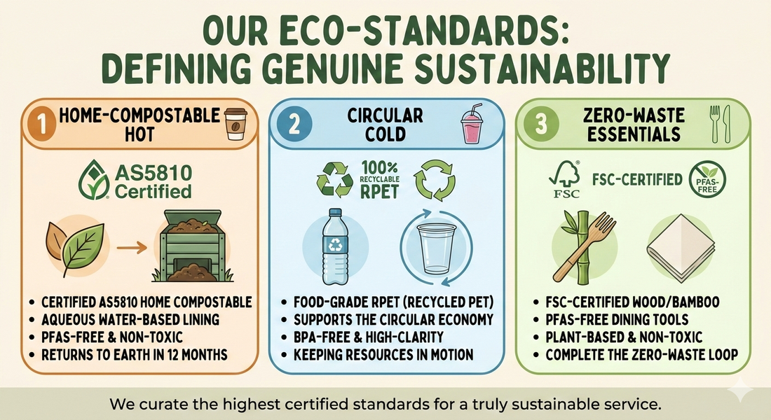 The New Standard: Decoding AS5810, RPET, and PFAS-Free Packaging.