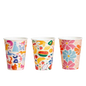 12oz Truly Eco Creative Cafe AS5810 home compostable coffee cup with artistic design by Natureware