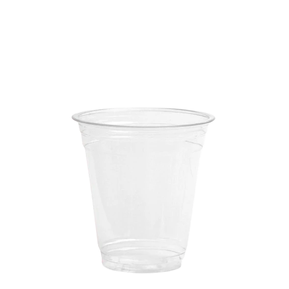 14oz (425ml) Recycleway rPET clear cup with 80% recycled content and 98mm rim for cold beverages by Natureware
