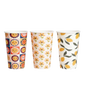16oz Truly Eco Creative Cafe AS5810 home compostable coffee cup with artistic design by Natureware
