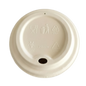 90mm AS5810 home compostable bagasse coffee lid for 12oz and 16oz cups by Natureware