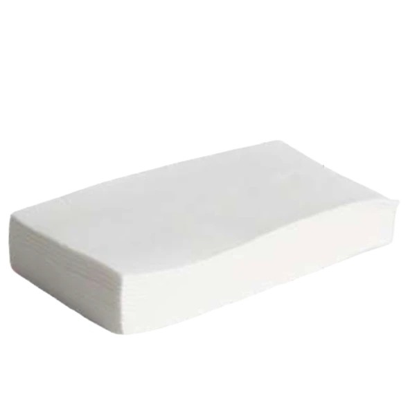 White premium quilted GT dinner napkin 400x400mm FSC Mix certified for fine dining and events by Natureware